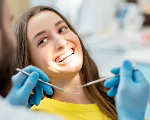 A girl is taking bone graft treatment in Singapore